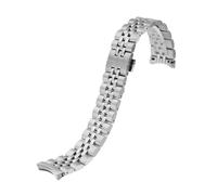 CIEMJSYNF Stainless Steel Watch Band Compatible With Tissot Ballade Series T156.408 T156.410 Solid Curved-End Precision Steel Bracelet 20mm