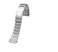 CIEMJSYNF Titanium Alloy Watchband Compatible With ZENITH DEFY 95.9000/9001/9002 45.9000 Men's Watch Strap Convex Joint Metal Chain 22MM 23MM(Silver,23mm)