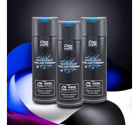 Cien Men Deodorant Polar Fresh (3 x 200 ml) | Pack of 3 Deodorant Spray for Men | 24h Effective Protection without Aluminium | Arctic Fresh Kick | Vegan Body Spray