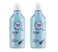 Cien Sun After Sun Intense Lotion Pack of 2x 250ml Each | Soothing & Cooling After Sun Moisturiser | 48 Hour Hydration | Vegan Body Lotion | Helps Reduce the Appearance of Redness Exposure