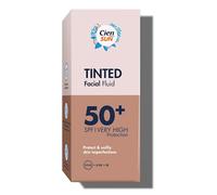 Cíēn Sun - Lídl | Tinted Facial Fluid - SPF 50+ -Very High Protection | UVA/UVB/IR Protection | Protect & Unify Skin Imperfections | 50mL