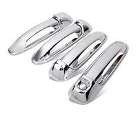 CIENUWPD 8Pcs/Set ABS Chrome 4 Door Outside Handle Cover Trims Car for Dodge Ram 1500 2500 3500 2002-2008