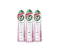 CIF 100% Natural 'Cleaning Particles Pink Tuberose Creams' 500ml, 3pk in White | Size: 500ml CIF White 500ml
