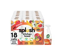 CIF 700ml Kitchen Spray + Splesh 18 Roll Mango and Passion fruit Towel