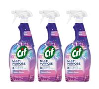 Cif Antibacterial Spray Aurora Blooms Winter 750Ml 3 Pack Multi Surface Cleaner