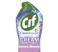 Cif Cleanboost Aurora Blooms multipurpose surface cleaner Cream Cleaner removes 100% of the toughest dirt 500 ml - Multipack of 8