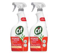 Cif Cleanboost Power Shine Kitchen Spray 700Ml X 2