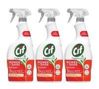 Cif Cleanboost Power Shine Kitchen Spray 700Ml X 3