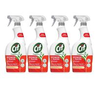 Cif Cleanboost Power Shine Kitchen Spray 700Ml X 4