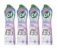 Cif Cream Cleaner Aurora Blooms Winter Edition 500ml Powerful Multi-Surface Cleaning Cream with Winter Floral Scent Assorted Packs (Pack of 4)