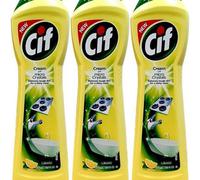Cif Cream Cleaner Lemon 500 Ml (Pack Of 3)