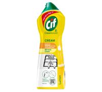 Cif Lemon Cream Cleaner multipurpose surface cleaner with 100% natural cleaning particles removes 100% of the toughest dirt 750 ml