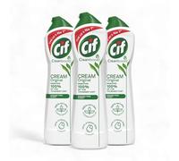 CIF Cream Cleaner ORIGINAL White Ocean Bundle 3 x 500ml - Multi-Purpose Surface Cleaner for 100% Tough Dirt Removal & Streak-Free Shine