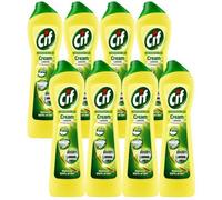 Cif Cream Lemon Household Cleaner 500Ml X 8