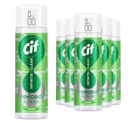 Cif Infinite Clean Cleaner Reload Lime & Lemongrass, 6 Pk of 280ml