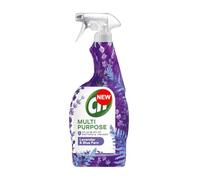 Cif Multipurpose Spray Lavender Blue Fern 750ml pack of 1 Antiseptic Hygiene Surface Kitchen Bathroom Cleaner Disinfectant with Welari Thank You Card | (1pack) (750ml)