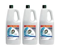 Cif Original Cream Cleaner for Kitchen Bathroom Cleaning 2L - Pack of 3
