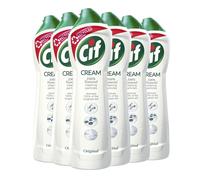 Cif Original Cream Multipurpose Surface Cleaner enriched with a fresh, ocean scent made with 100% natural cleaning particles for gentle and reliable