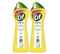 CIF - Original Ultra Bright Multi-Surface Lemon Cream, 500 ml x 2 UDS - Pack Promoo