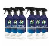 Cif Perfect Finish 100% Tough Stain Removal Spray for Stainless Steel, Anti Limescale, Oven & Grill or Anti Mould Effective Degreaser for Kitchen and Outdoor, 435ml (Buy 6, Anti Mould)