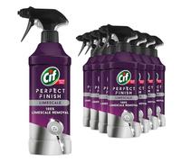Cif Perfect Finish 100% Tough Stain Removal Spray for Stainless Steel, Anti Limescale, Oven & Grill or Anti Mould Effective Degreaser for Kitchen and Outdoor, 435ml (Buy 12, Anti Limescale)