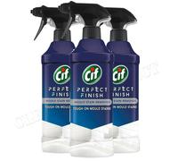 Cif Perfect Finish Mould Stain Remover Pack of 3, 435 ml each - Bleach-based Outdoor Surface Cleaner