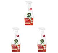 Cif Power & Shine 100% tough grease removal Kitchen Spray for cleaning ceramic, chrome, and enamel surfaces 700 ml (Pack of 3)