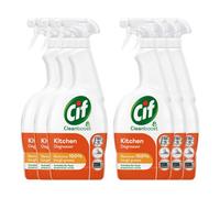 Cif Power and Shine Kitchen Surface Grease Removal Spray, 700ml - Buy 6 / 4200ml