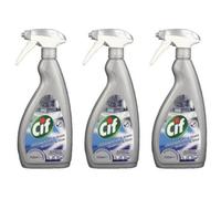 Cif Professional Stainless Steel And Glass Cleaner 750 Ml (Pack Of 3)