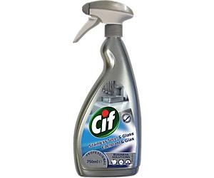 Cif Professional Stainless Steel and Glass Cleaner 750ml