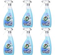 Cif Professional Window & Multi Surface Cleaner Spray 750Ml (Pack Of 6)