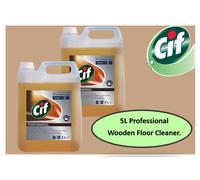 Cif Professional Wood Floor Cleaner Liquid 5L