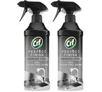 Cif Stainless Steel Specialist Cleaner Spray, 435ml (Pack of 2)
