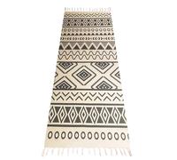 Cifupy Handmade Organic Yoga Mat made with Organic Cotton Yoga Mat - Non Slip Hand-Woven Foldable Yoga Rug Provides Excellent Comfort, Traction & Support for Indoor & Outdoor Use - 24 x 72 Inches