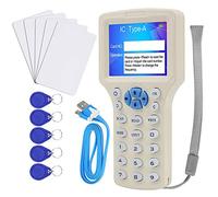CIFY ID IC HID NFC RFID 13.56MHz 125KHz USB Reader/Writer - Proximity Card Copier & UID Decoder with 10 Rewritable Key Cards