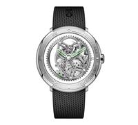CIGA Design Vector Skeleton Automatic Mechanical Watch (Stainless Steel)