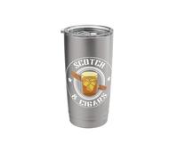 Cigar Accessories Whiskey Bourbon - Scotch and Cigars Stainless Steel Insulated Tumbler