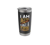 Cigar Aging Like a fine Cigar Stainless Steel Insulated Tumbler