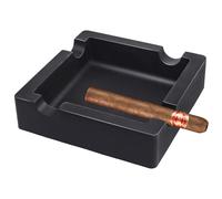 Cigar Ashtray for Outside Patio, Unbreakable Large Ring Gauge Silicone Ashtrays for Indoor/Home Decor with 4 Rest Cigar Holder Ash Tray Minimalistic
