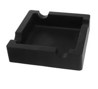 Cigar Ashtray Silicone Indoor Ashtray Square Black Reusable
