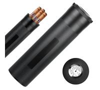Cigar Case, Cigar Humidor, Portable Cigar Case, Aluminium Alloy Cigar Humidor Case, Travel Humidors, Cigar Humidor, Cigar Accessories with Hygrometer, for Cigar Lovers, for Cigars