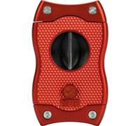 Cigar Cutter SV-Cut Red Straight Cut 27 mm / Notch Cut 24 mm