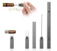Cigar Draw Enhancer and Nubber 2&1 Set for Cigar Lovers Who Demand The Best This Draw Enhancer Tool and Nubber Unlock The Full Flavor an Essential Cigar Tool and a Thoughtful Cigar Gift for Men