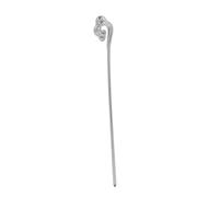 Cigar Draw Enhancer Tool 6 Inch Alloy Silver Tone for Smooth