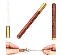 Cigar Draw Enhancer Tool MOYODOR Travel Cigar Draw with Wooden Case,Getting More 30% Benefit for Each Shot. (Simple)