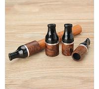 Cigar Holder Mouthpiece Made Briar, Strong And Sturdy, Portable Short Cigar Filter Holder for Men And Women, 1 Piece,40