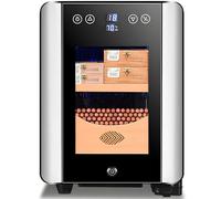 Cigar Humidor Cabinet, Electric Cooling Cigar Fridge, Moisturizing Humidor for Cigars, Perfect for Men