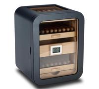 Cigar Humidor Cabinet with Large Capacity Drawers, Includes Humidifier and Digital Hygrometer for Optimal Cigar Preservation
