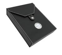 Cigar Humidor Humidors Cuban Cigars Cigars to Smoke Handcraft Spanish Cedar Wood Cigar Case Cigar Accessories Gift Box with Hygrometer (Black)