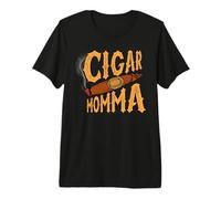 Cigar Momma Cigarette Tobacco Smoker Smoking Premium T-Shirt